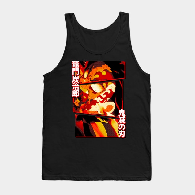 Tanjiro Kamado Tank Top by Anima X Anima